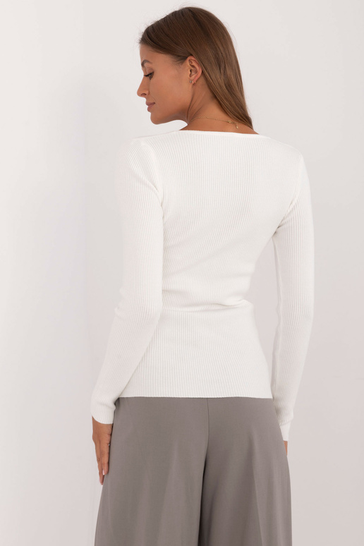 Džemperis-AT-SW-2332-2,62- balta krāsa