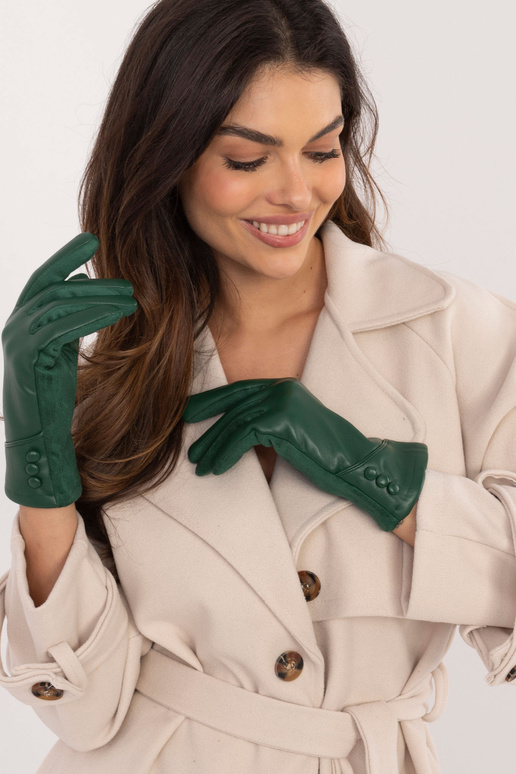 Cimdi-AT-RK-239805.95-tumši zaļi Cimdi-AT-RK-239805.95-tumši zaļi