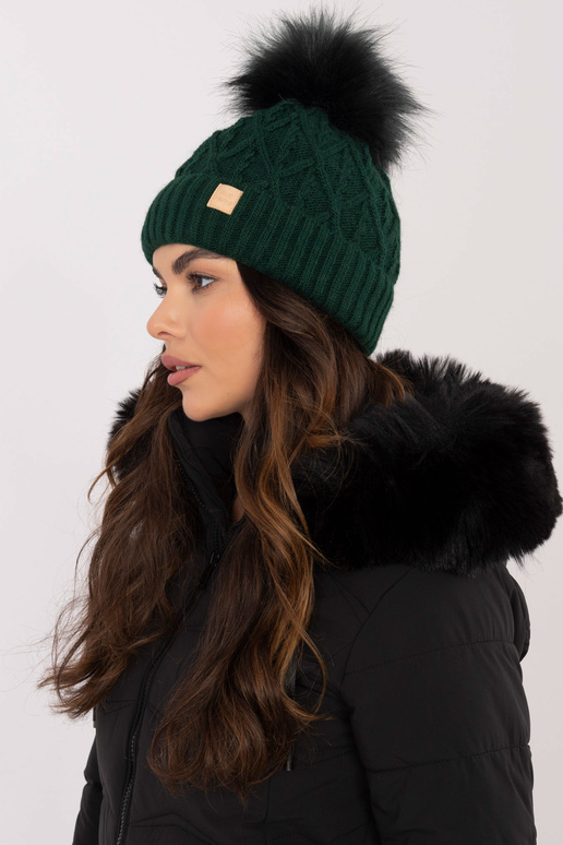 Cepure -JK-CZ-9,74-tumši zaļa