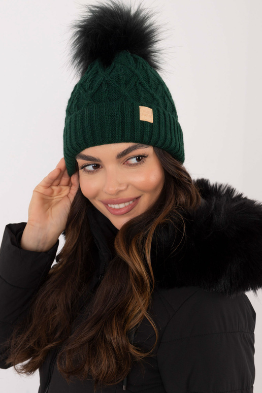 Cepure -JK-CZ-9,74-tumši zaļa