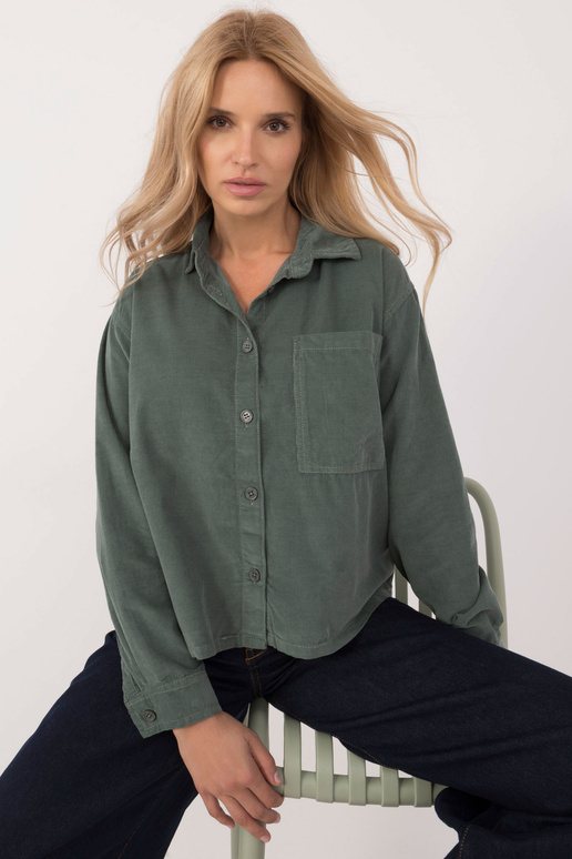 Krekls - D70046M11184A1 - tumši zaļš