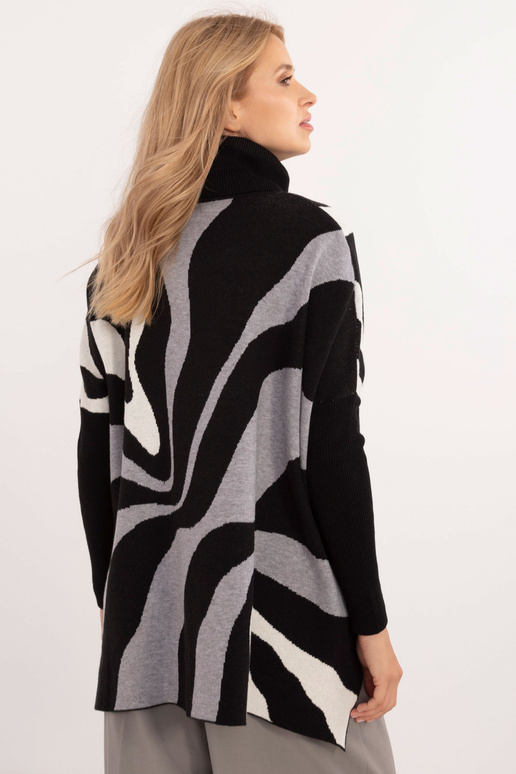 Džemperis-PM-SW-SC210.06-pelēks-melns