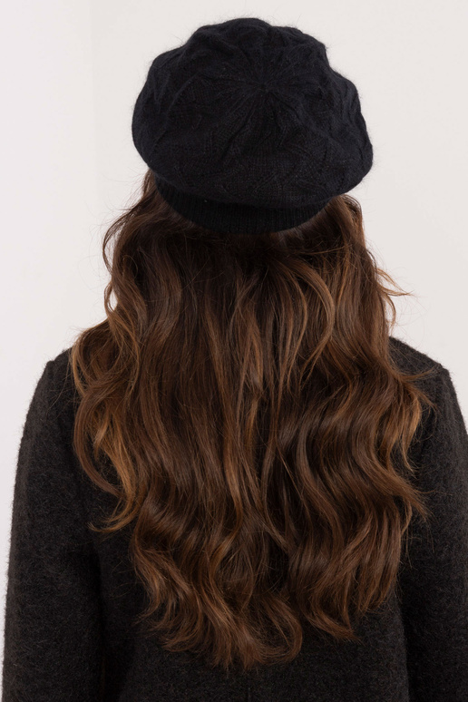 Cepure-AT-CZ-BF-38722-7,55-melna Cepure-AT-CZ-BF-38722-7,55-melna