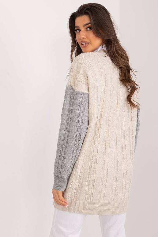 Sweter-BA-SW-0549.32-szary Sweter-BA-SW-0549.32-szary