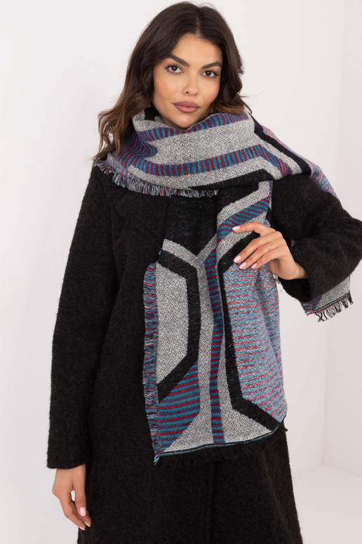 Šalle-AT-SZ-2101.22P-pelēks-melns