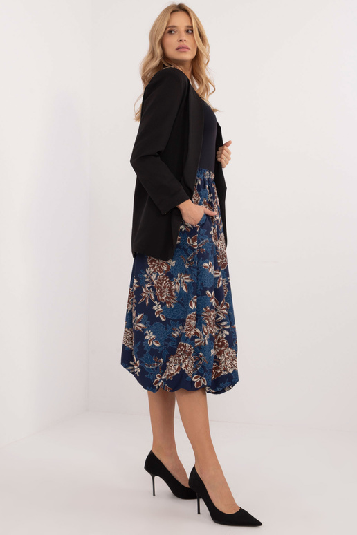 Svārki-DHJ-SD-19863-5,81-tumši zili