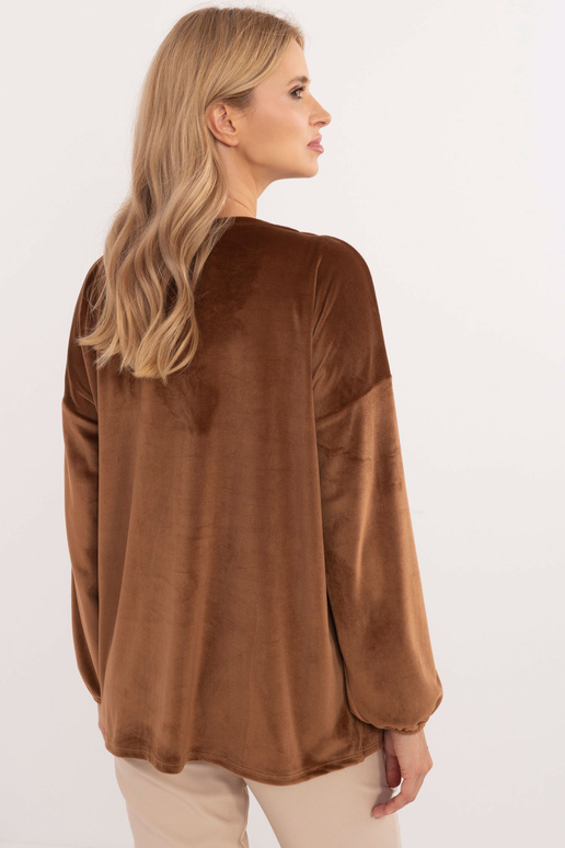 Blūze-DHJ-BZ-19902.49P-gaiši brūna