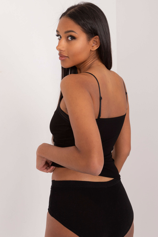 Top tipa blūze -BR-TP-2030-melns