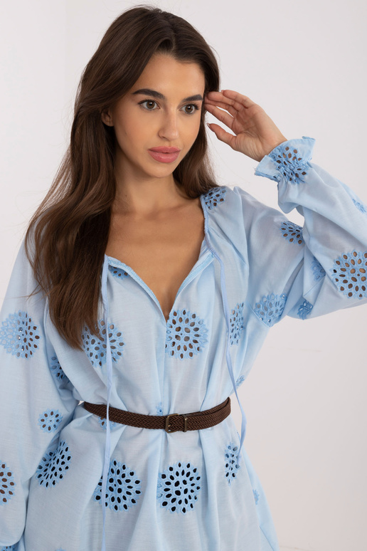 Blūze-LK-BZ-509747.80 gaiši zils