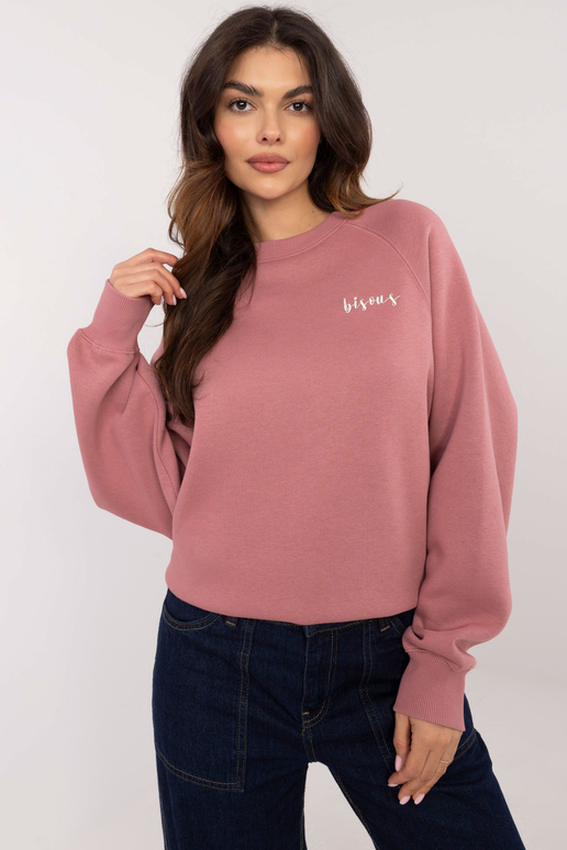 Džemperis - D10600T02656B - tumši rozā