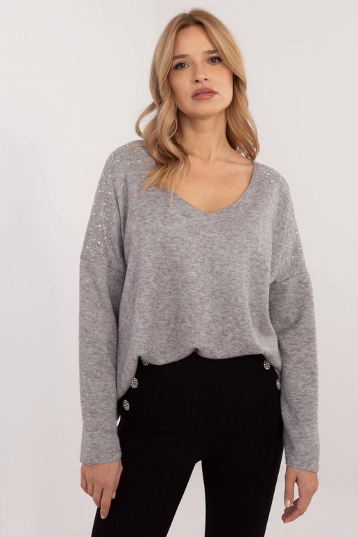 Džemperis-DHJ-SW-17690.21-pelēks