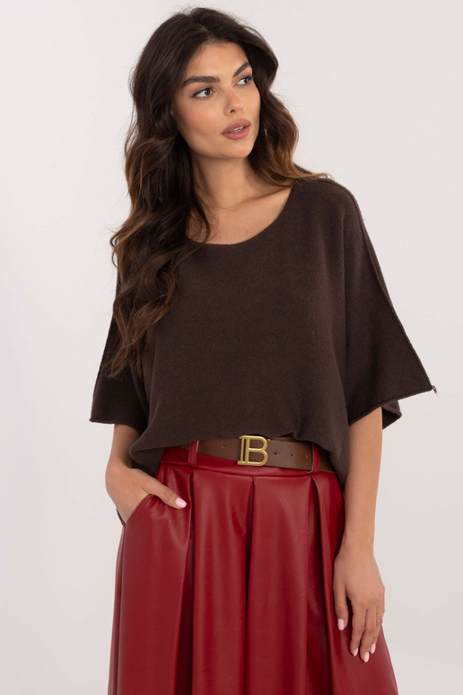 Džemperis-IT-SW-0811.82P-tumši brūns