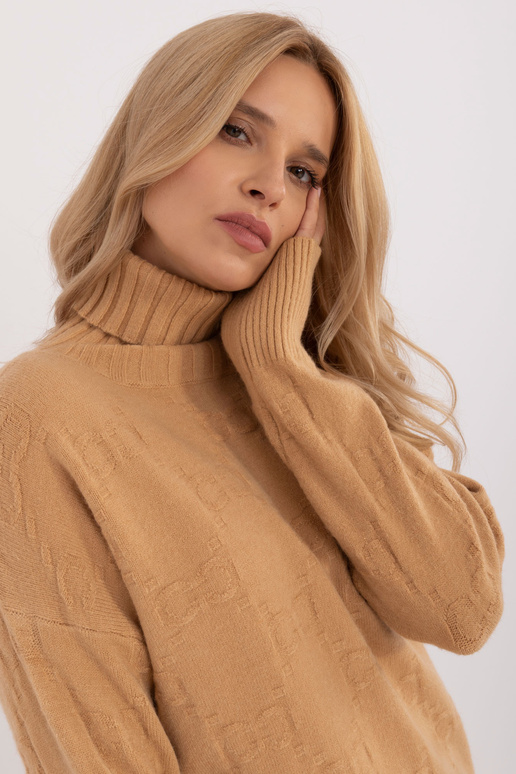 Džemperis-AT-SW-2342-1.35- Bēša krāsa