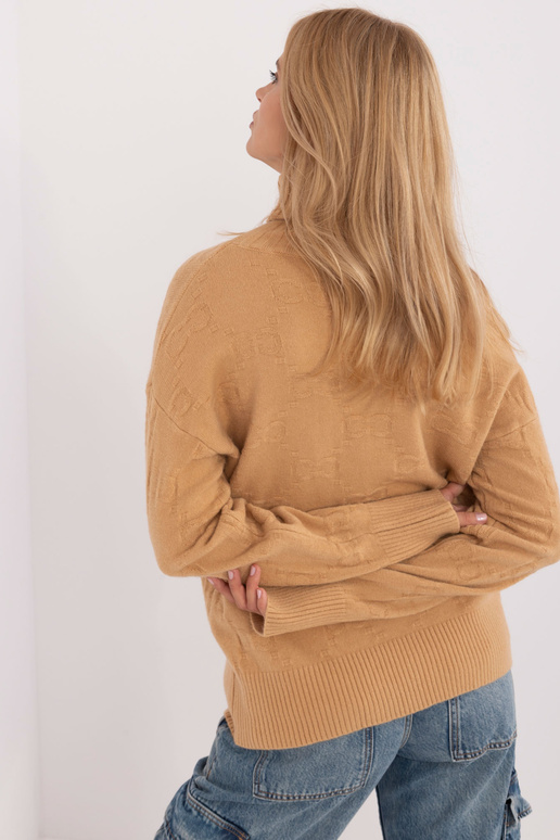 Džemperis-AT-SW-2342-1.35- Bēša krāsa