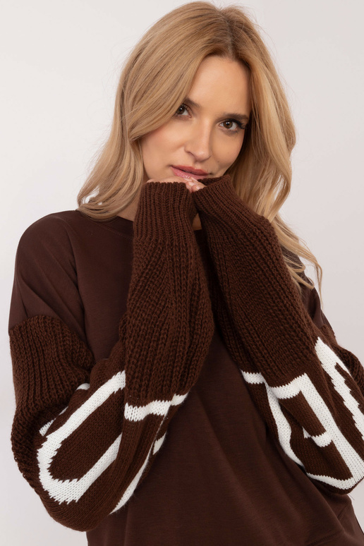 Džemperis-MI-BL-M5975.26P-brūns