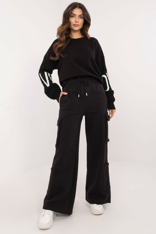 Bikses - D10608BC62434A2 - melnas