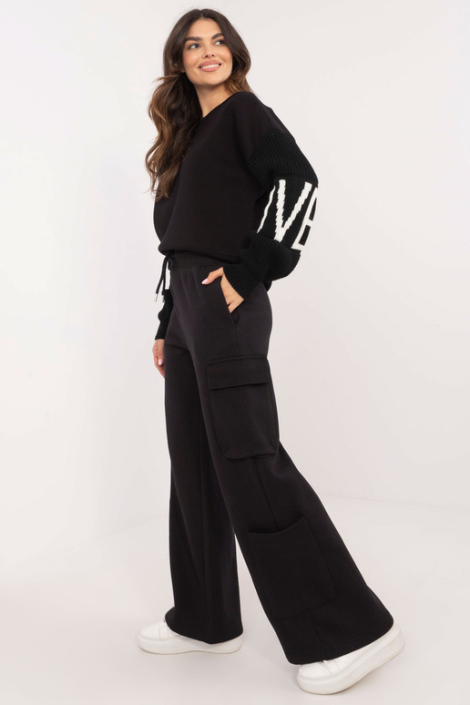 Bikses - D10608BC62434A2 - melnas