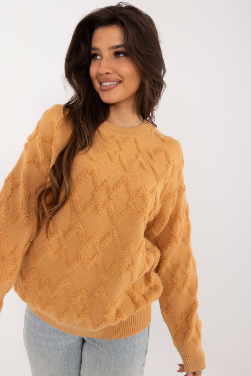 Džemperis-AT-SW-2361.61- Bēša krāsa