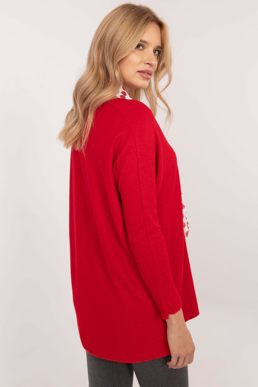 Blūze-DHJ-BZ-19226.91-sarkana