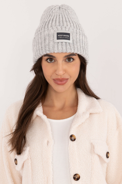 Czapka- JK-CZ-51.18-pelēks Czapka- JK-CZ-51.18-pelēks