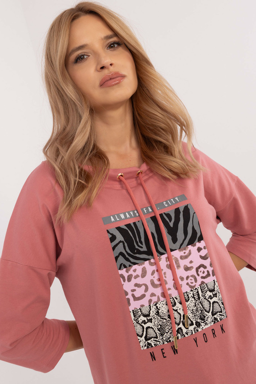 Blūze-CLM-BZ-1270.39P-tumši rozā