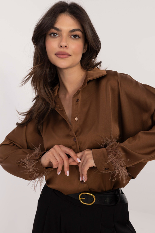 Krekls-DHJ-KS-16879.37-brūns