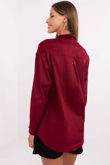 Krekls-DHJ-KS-9213.86-bordo