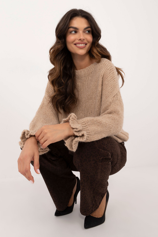 Džemperis -MI-SW-2912.10X - tumši bēšs