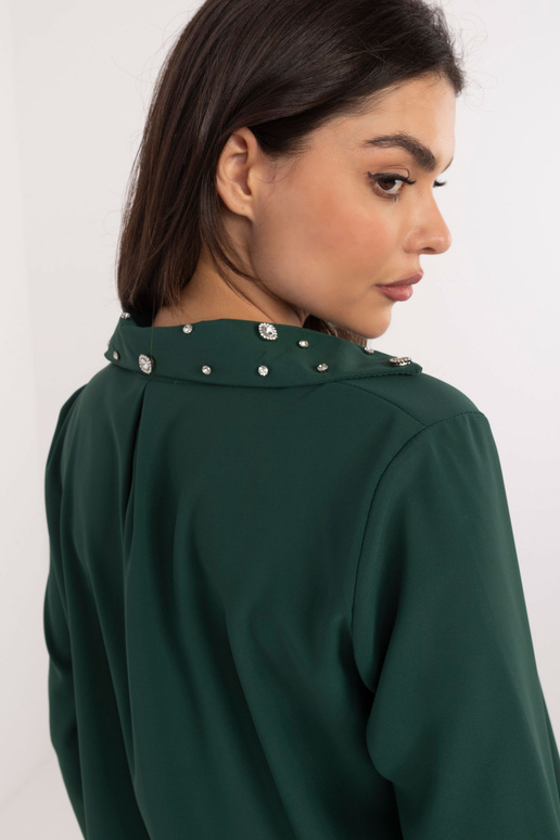Krekls-DHJ-KS-15260.96-tumši zaļš