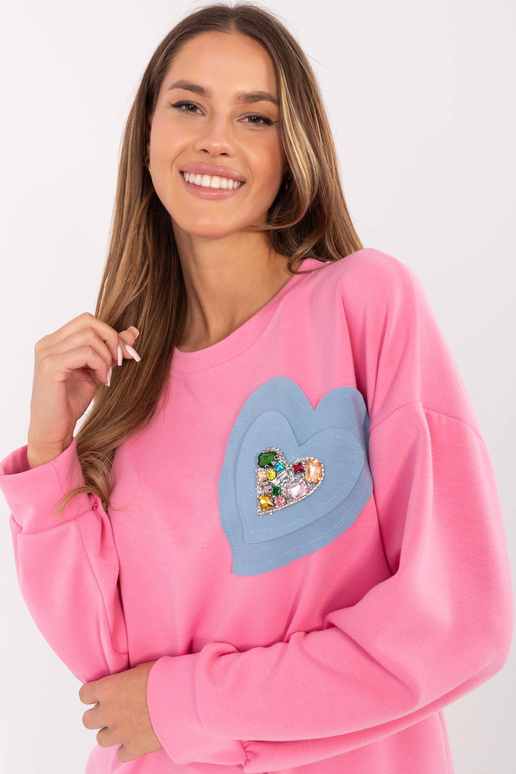 Džemperis-DHJ-BL-20322.72-rozā