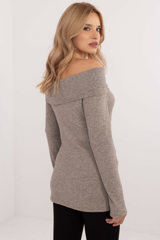 Džemperis-DHJ-SW-A2449.33-tumši bēšs