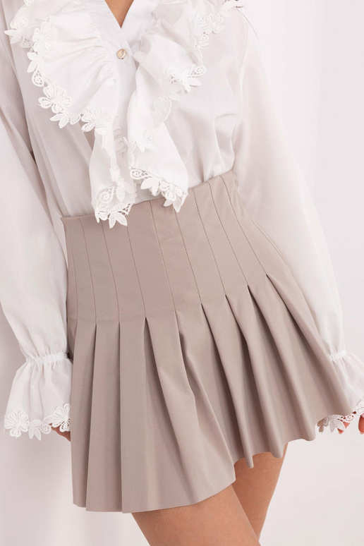 Svārki-DHJ-SD-8792.68-tumši bēši