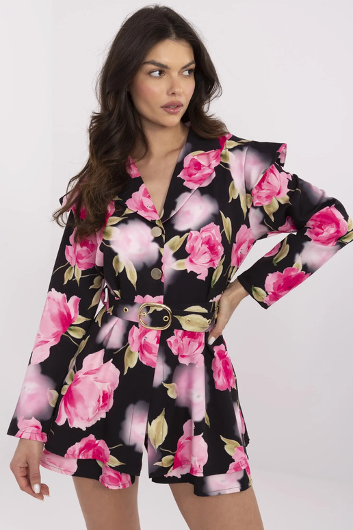 Kombinezons-DHJ-KO-20615-2,60-melns-rozā