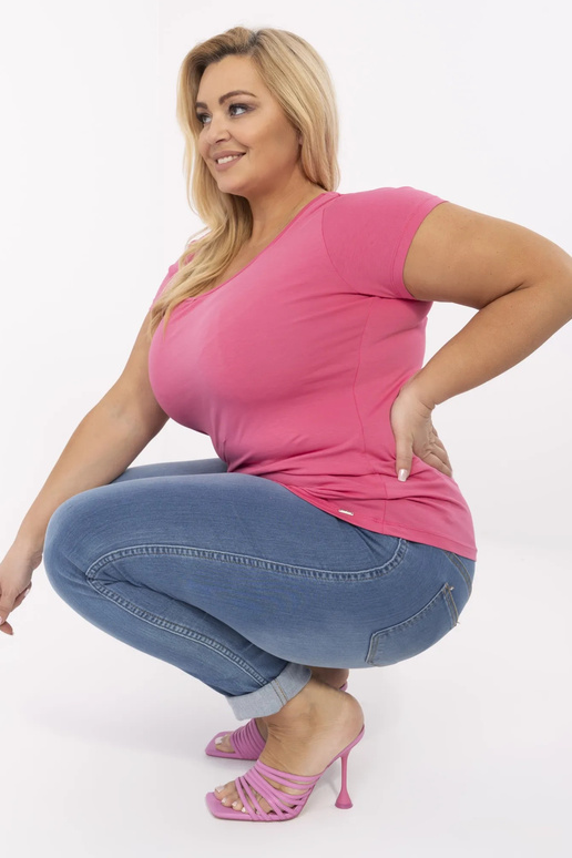 T-krekls-RV-TS-A556.03-tumši rozā
