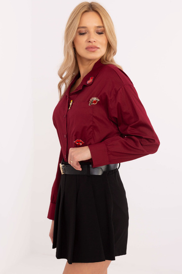 Krekls-DHJ-KS-9230.75P-bordo