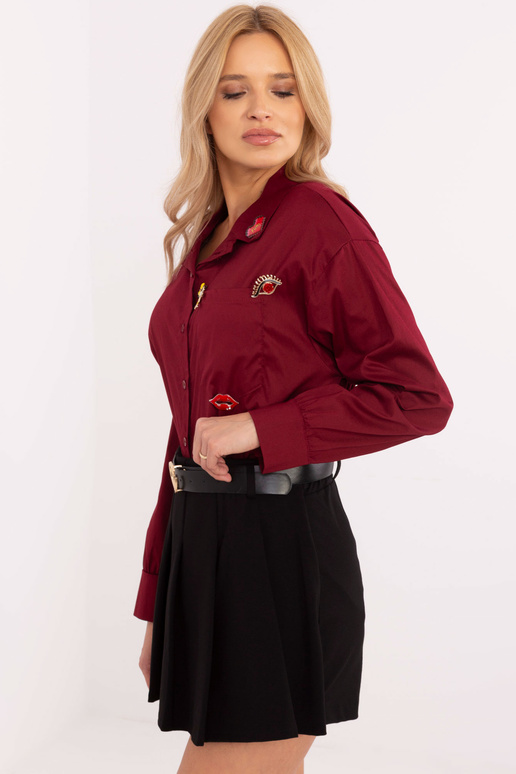 Krekls-DHJ-KS-9230.75P-bordo