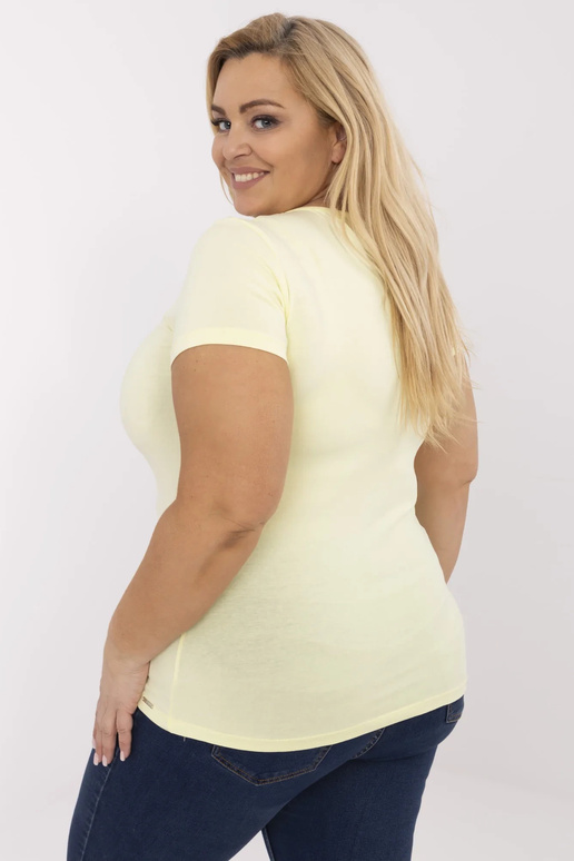 T-krekls-RV-TS-A556.03-gaiši dzeltens