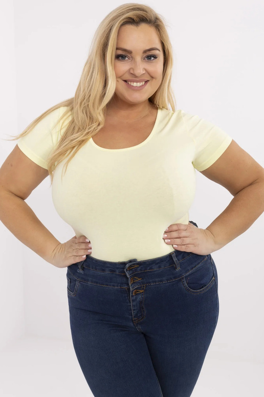 T-krekls-RV-TS-A556.03-gaiši dzeltens