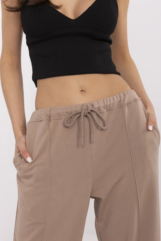 Sporta bikses-RV-DR-A591.18-tumši bēšs