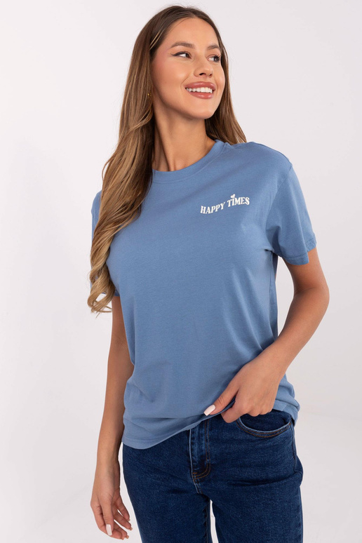 T-krekls-D12022AC02645G-tumši zils