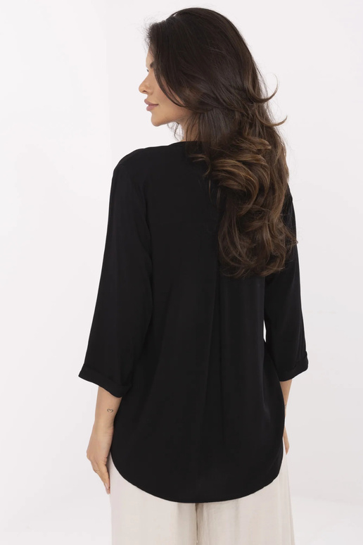 Blūze-D73761M11174B-melna