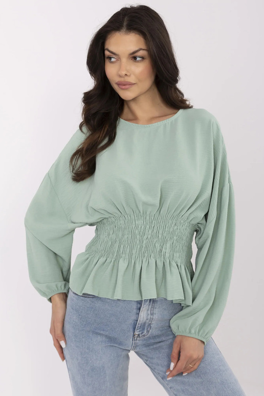 Blūze-D50021F11088A-pistācijas