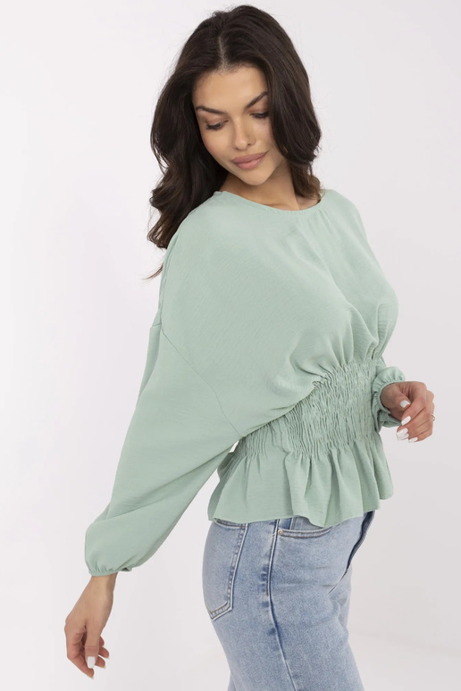 Blūze-D50021F11088A-pistācijas