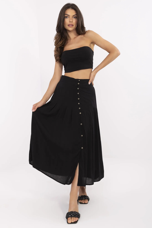 Svārki-D73761M50187B-melni