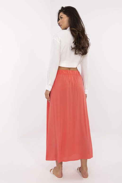 Svārki-D73761M50222A-koraļļu krāsā