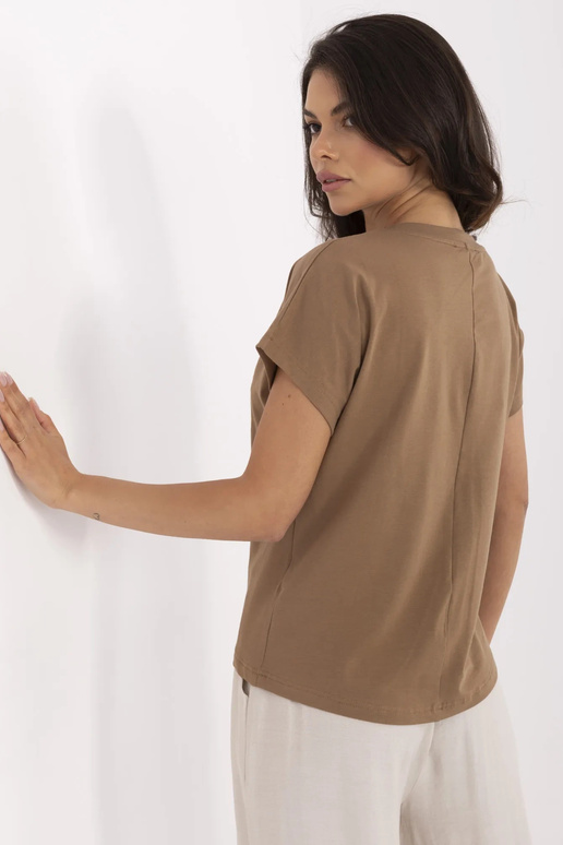 T-shirt-CLM-TS-1729.86-jasny brązowy T-shirt-CLM-TS-1729.86-jasny brązowy