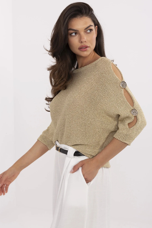 Džemperis-MI-SW-1604.85-zelta krāsā