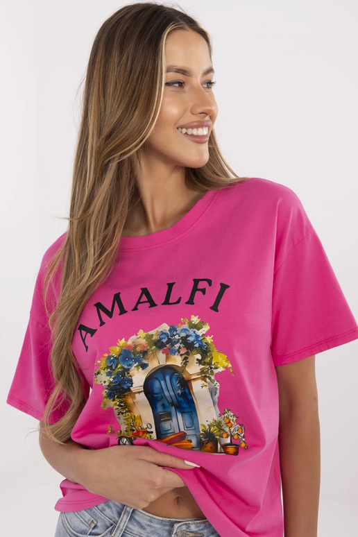 T-krekls-MI-TS-M3221G.75-tumši rozā