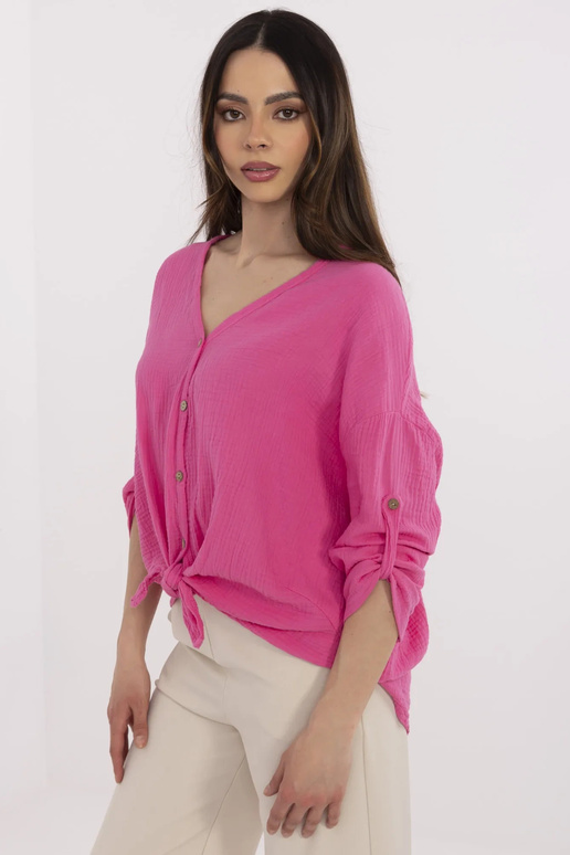 Krekls-DHJ-KS-25108.60P-fluo rozā