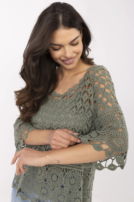 Blūze-MI-BZ-9007.77-haki krāsā